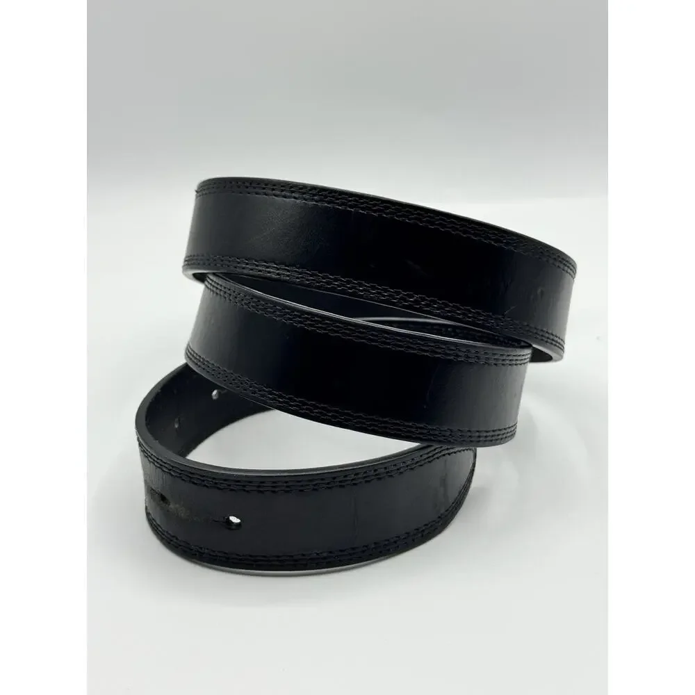 Carhartt Black Bridle Leather Scratchless Belt for Men Size 36
